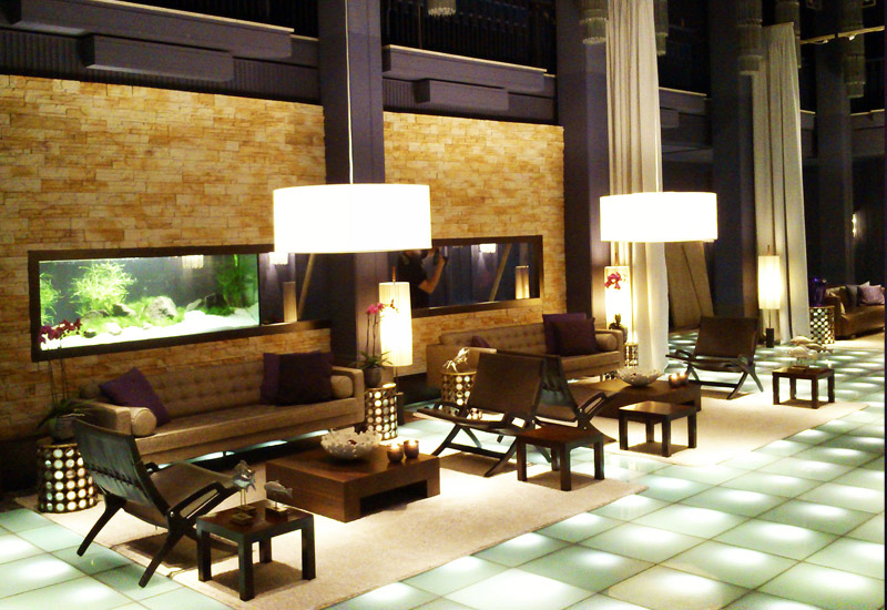 fertigstellung einer kulisse nach der vorlage