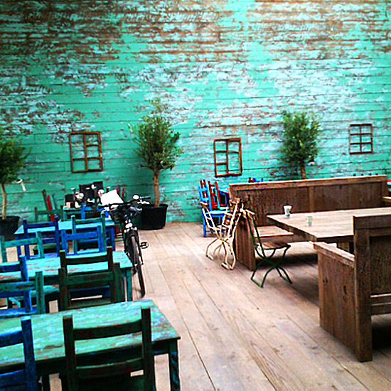 kantine für eine messe