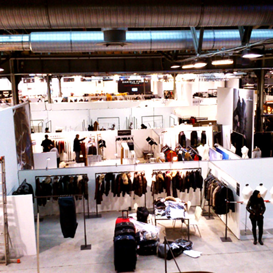 messeaufbau fertiggestellt